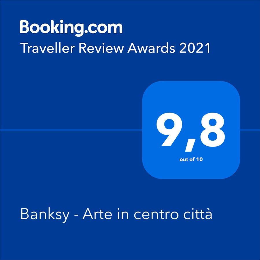 Banksy - Arte In Centro Citta Leilighet Parma Eksteriør bilde